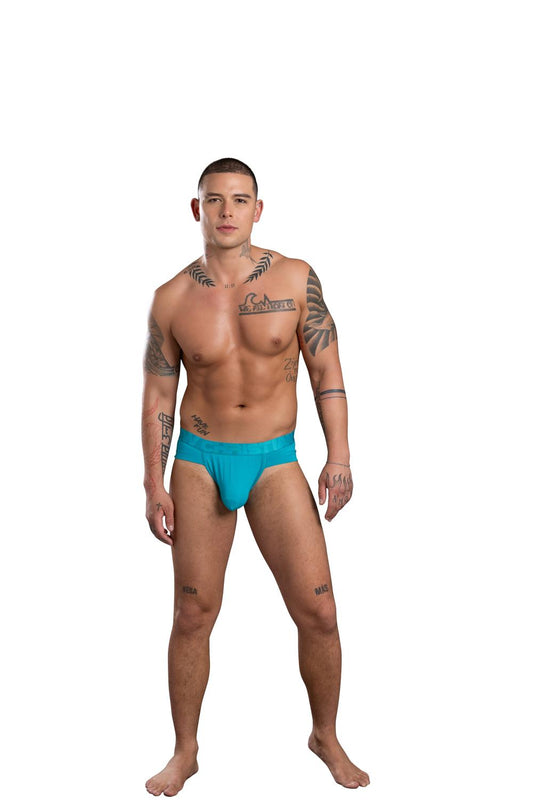 Andrew Christian Bubble Butt Brief w/ ALMOST NAKED® Teal
