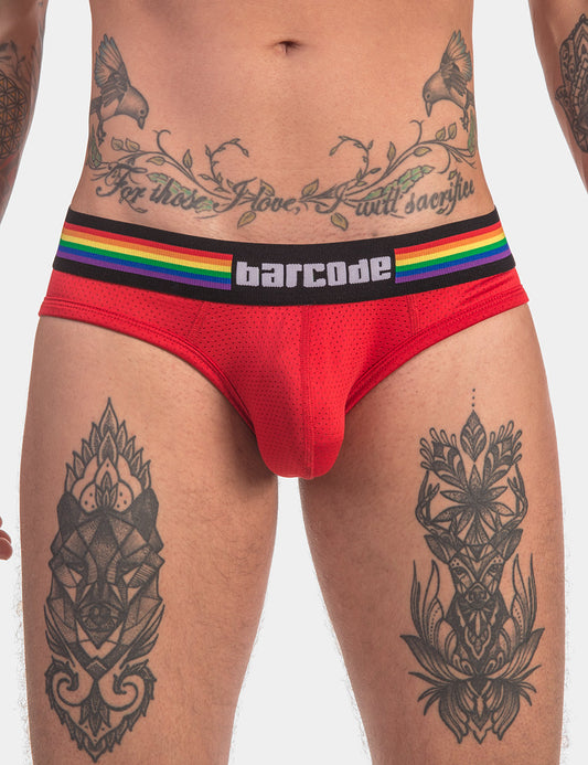 Barcode Berlin Pride Brief Red