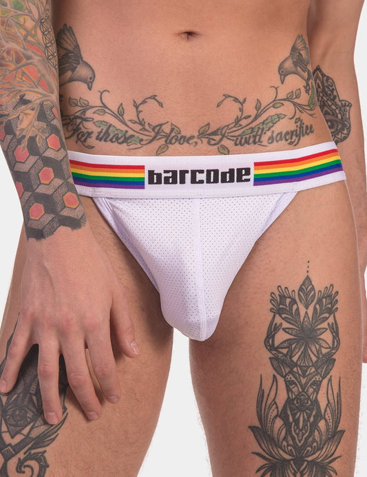 Barcode Berlin Pride Jockstrap White