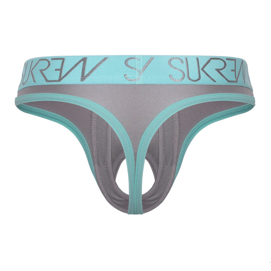 SUKREW U-Style Classic Thong Silver Sparkle