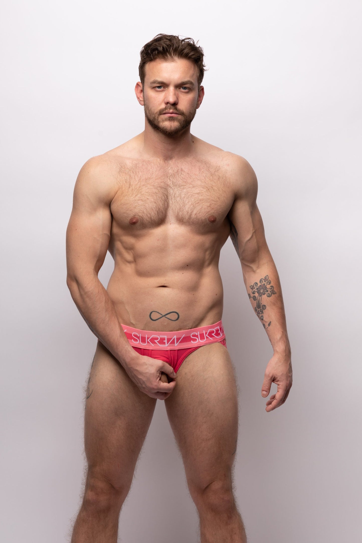 SUKREW U-Style Jockstrap Deep Coral