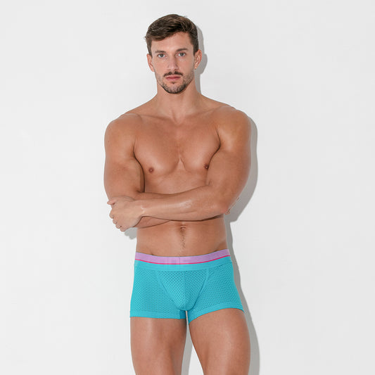 CODE 22 Bright Mesh Trunk Turquoise