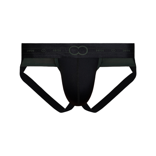 2EROS AKTIV Pegasus Jockstrap Black/Green