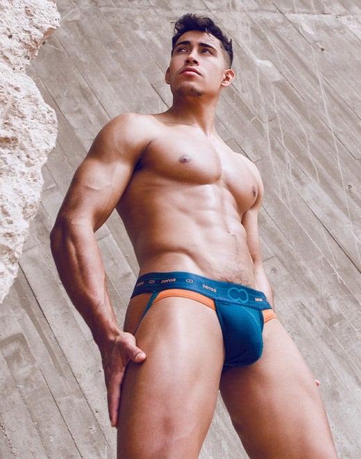 2EROS Aktiv NRG Jockstrap Blue