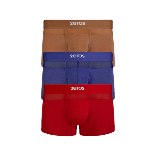2EROS Morpheus Trunk Multipack 1x Brown + 1x Purple +1x Red