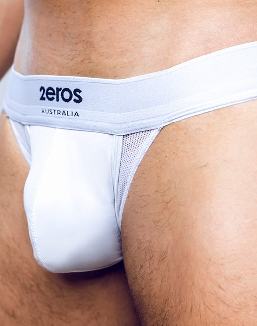 2EROS AKTIV Cronus Jockstrap White