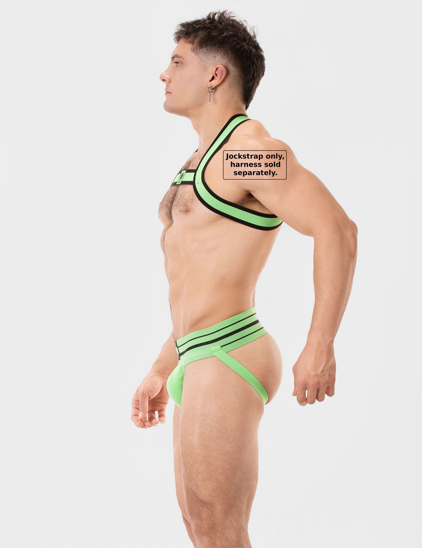 Barcode Berlin Andreus Jockstrap Green-Black