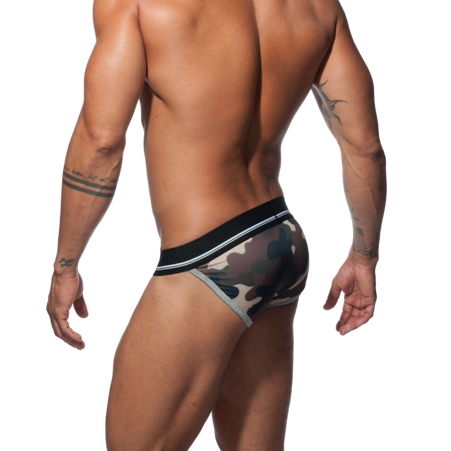 ADDICTED Camo Mesh Push Up Bikini Camouflage