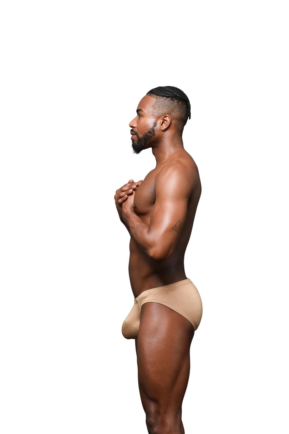 Andrew Christian Happy No-Show Brief Tan