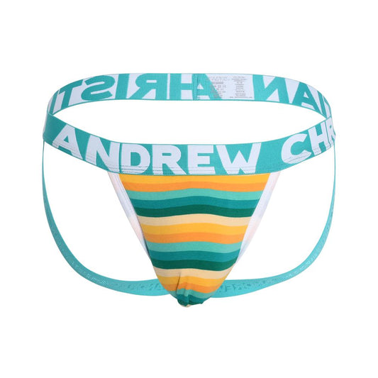 Andrew Christian Riviera Stripe Jock w/ ALMOST NAKED®