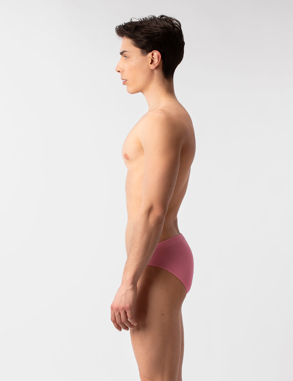 Barcode Berlin Avas Swim Brief Black-Rose-Lila