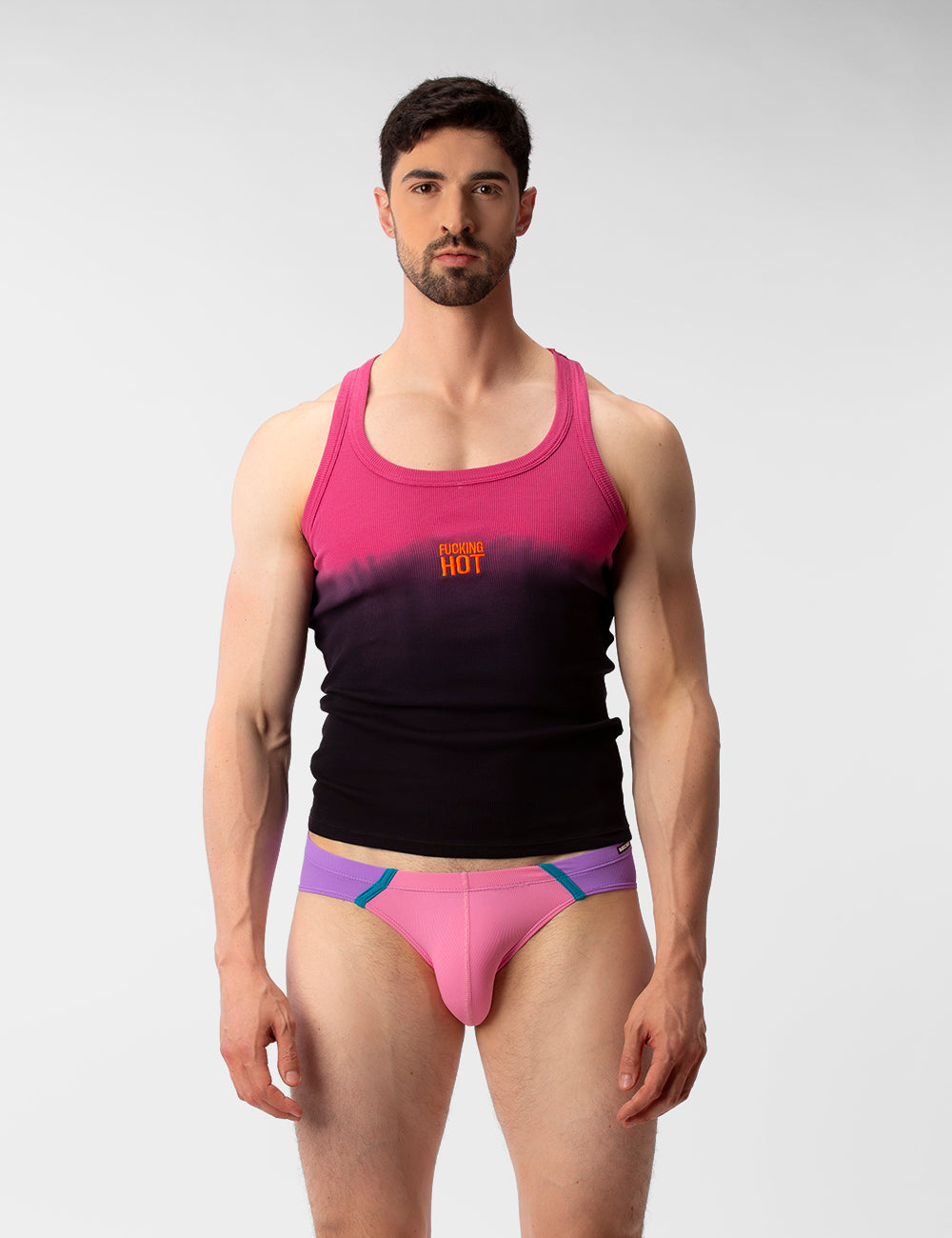 Barcode Berlin Avas Swim Brief Rose-Lila-Blue