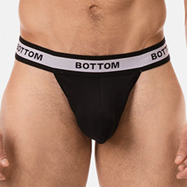 Barcode Berlin BOTTOM Multipack 1x Suspender Black + 1x Harness Black-White