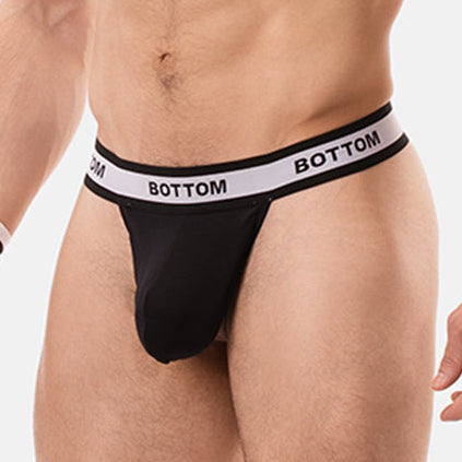 Barcode Berlin BOTTOM Multipack 1x Suspender Black + 1x Harness Black-White