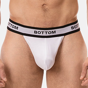 Barcode Berlin BOTTOM Multipack 1x Suspender White + 1x Harness Black-White