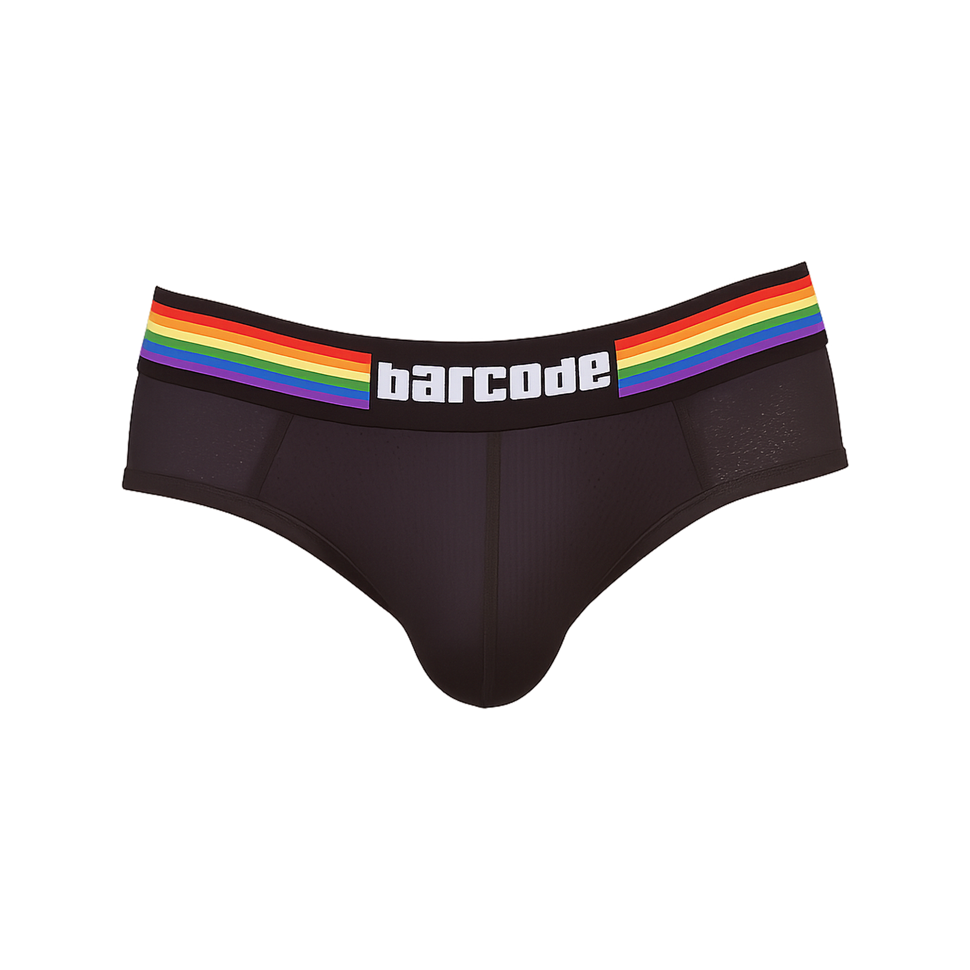 Barcode Berlin Backless Brief Pride Black