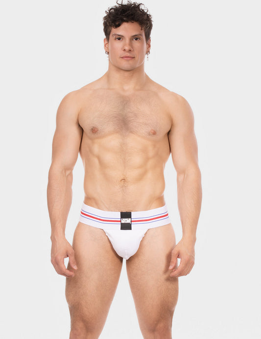 Barcode Berlin Boris Jockstrap White