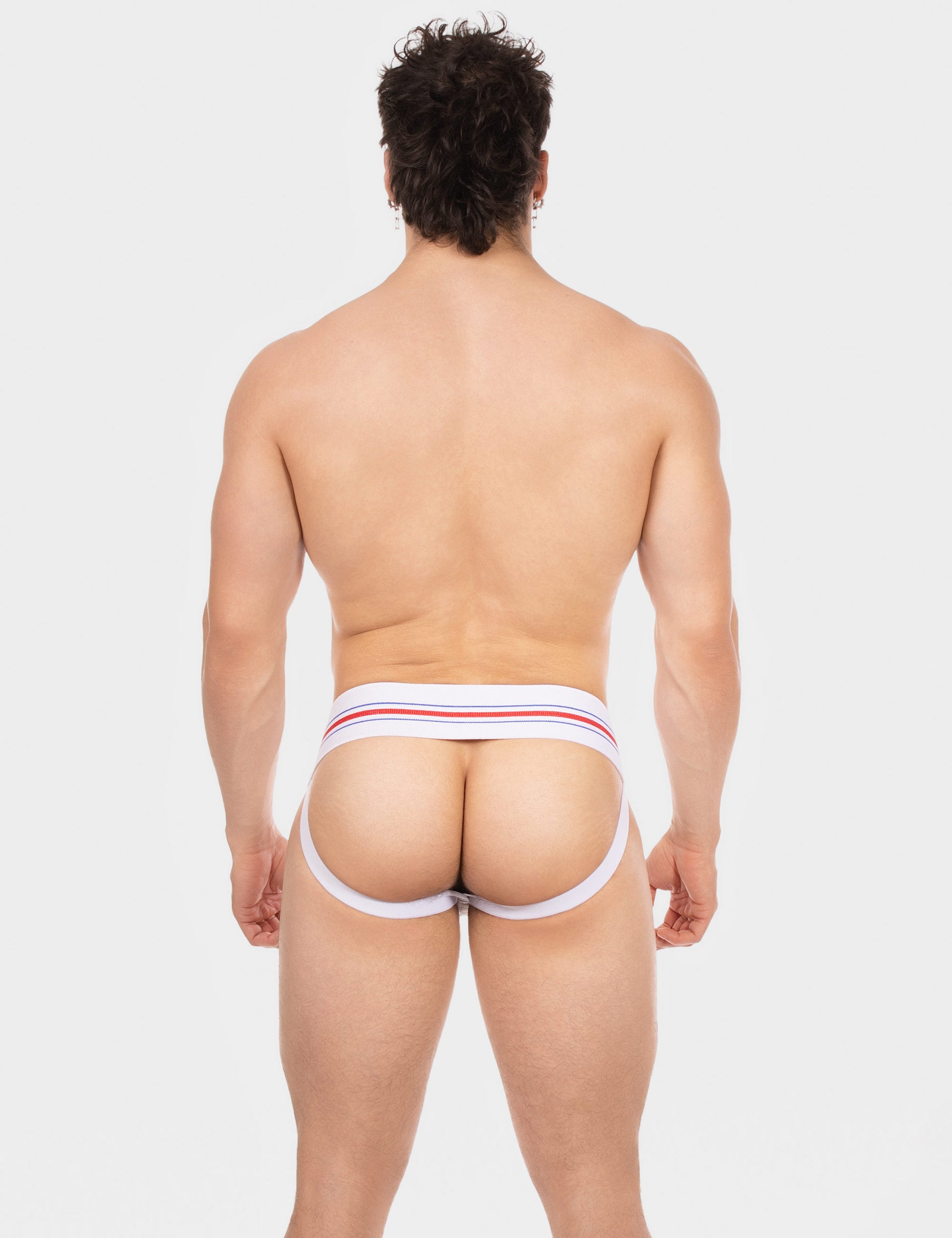 Barcode Berlin Boris Jockstrap White