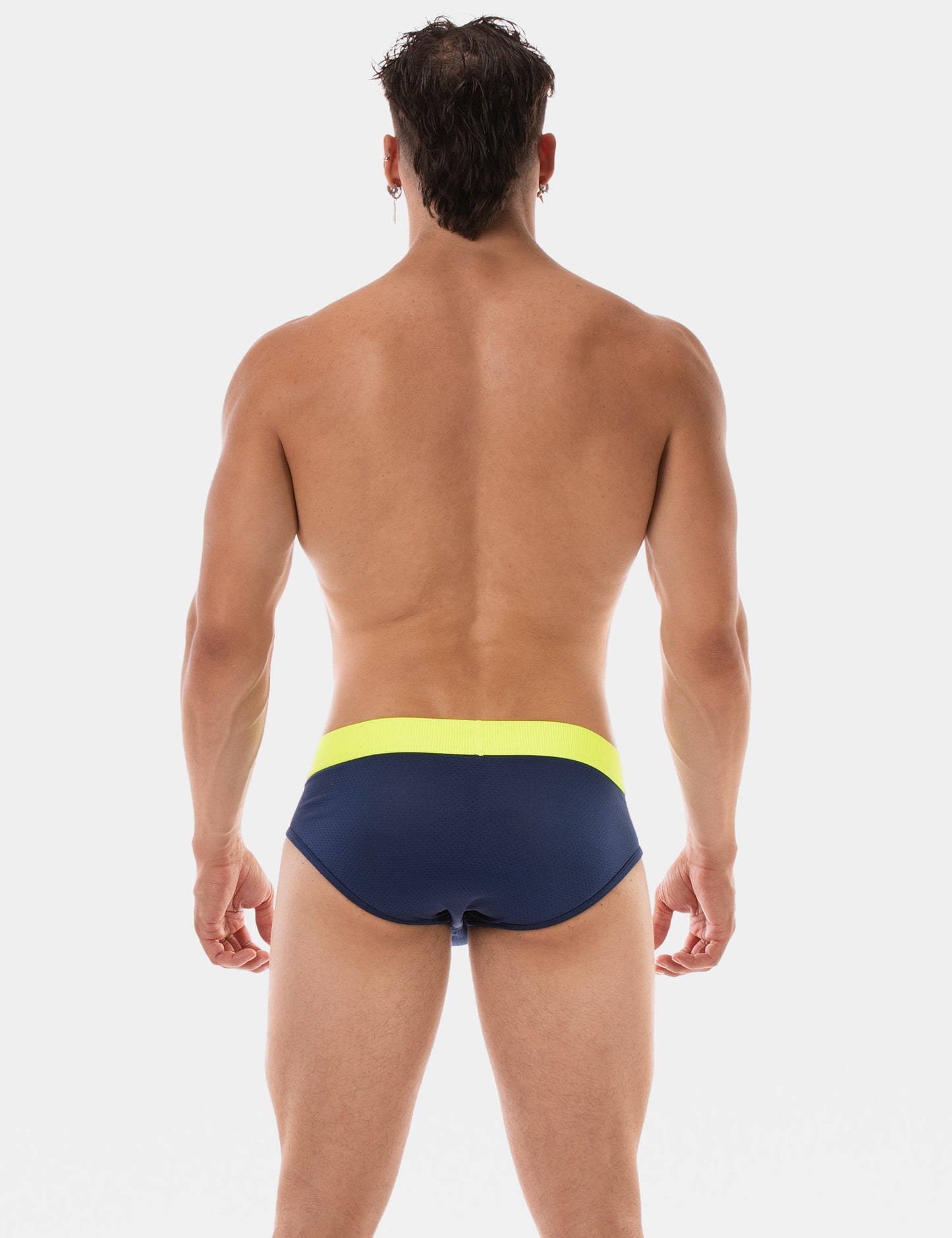 Barcode Berlin Brief Sonny Navy-Neongreen