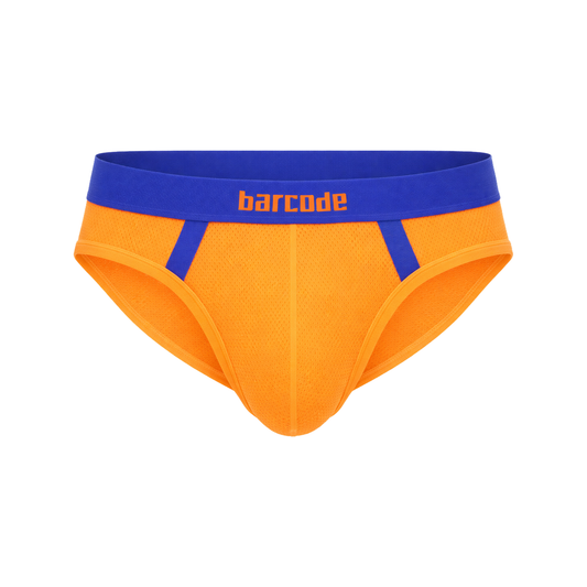 Barcode Berlin Brief Sonny Neonorange-Royal
