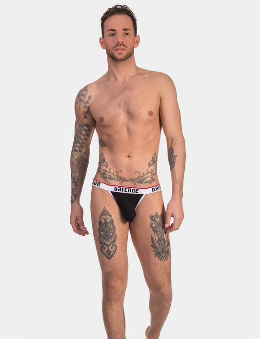 Barcode Berlin Cosme Jockstrap Multipack 1x Black + 1x White