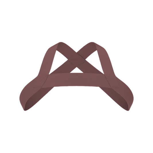 Barcode Berlin Harness Matt Pop Brownishpurple