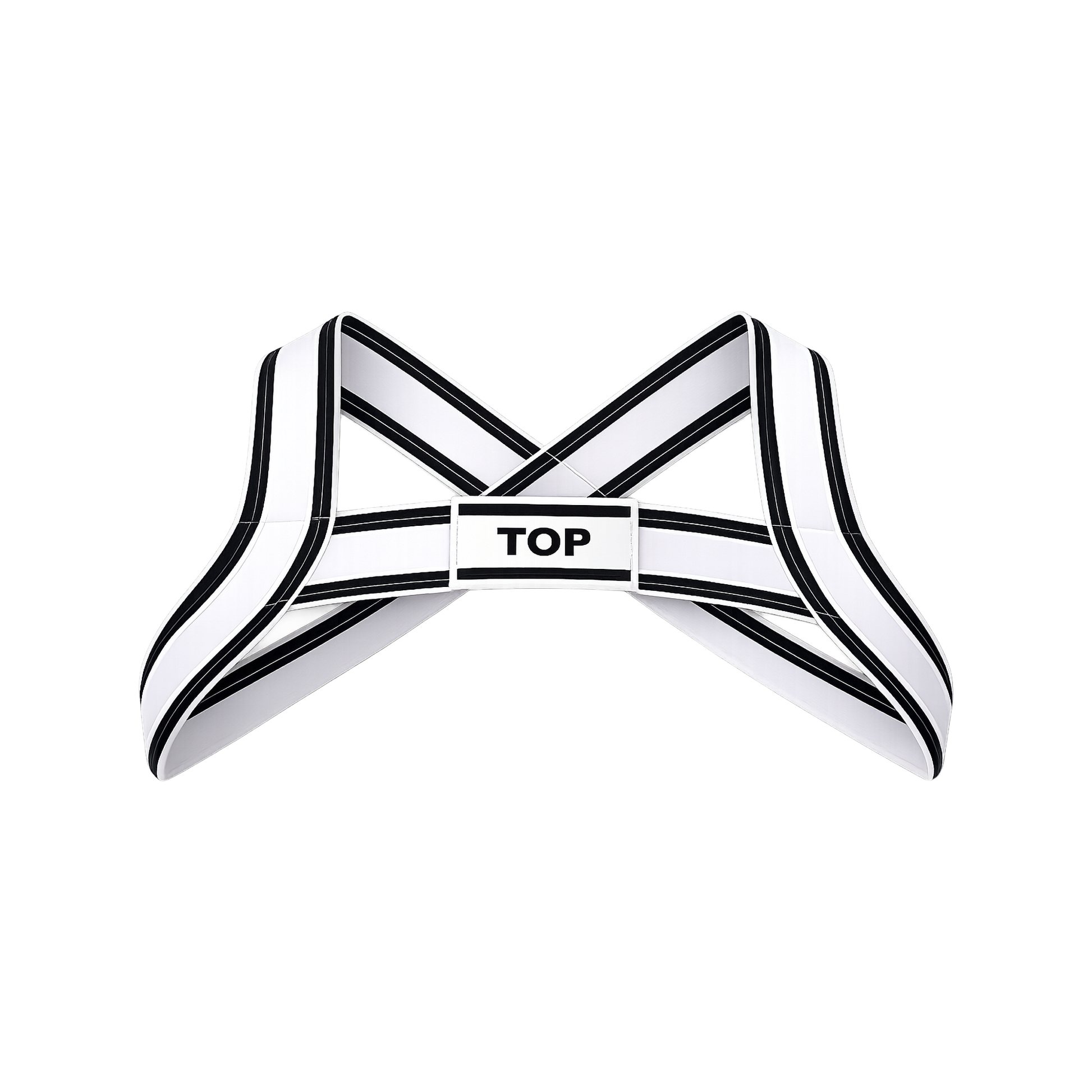 Barcode Berlin Harness TOP White-Black