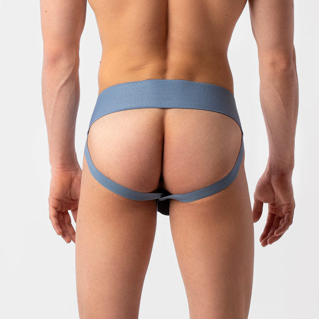 Barcode Berlin Jockstrap Zuri Bluebeige/Black