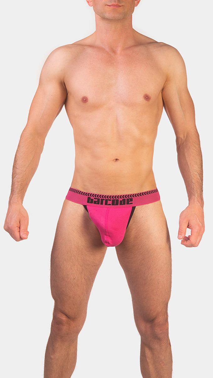 Barcode Berlin Kavan Jockstrap Pink-Black