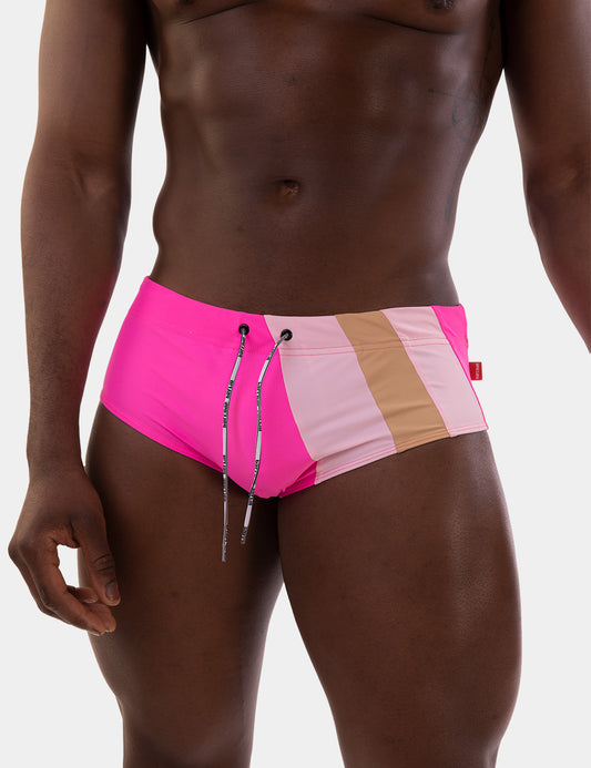 Barcode Berlin Mar Bella Beach Swim Trunk Neonpink-Rose-Nude