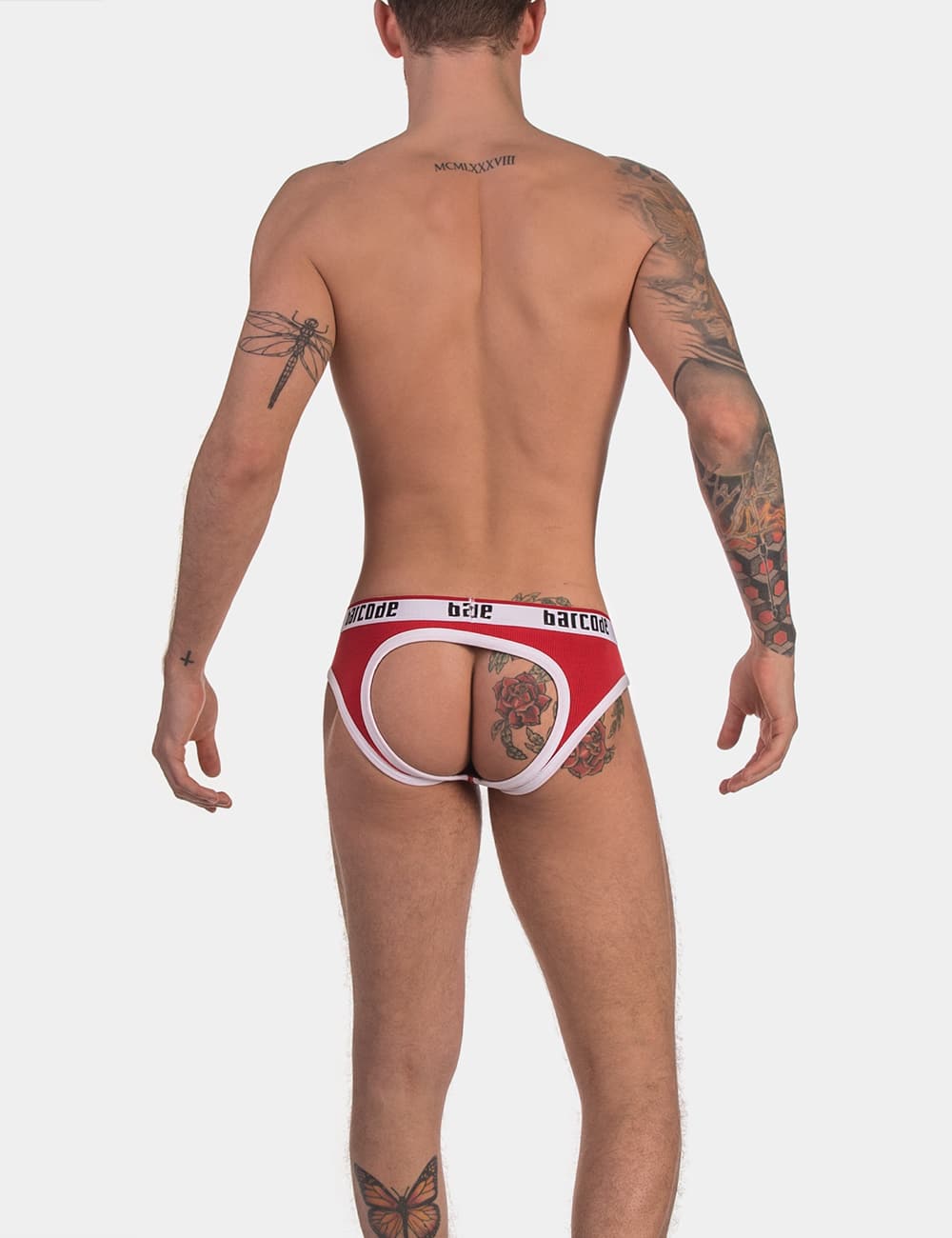 Barcode Berlin Maxime Backless Brief Red