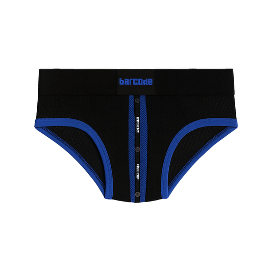 Barcode Berlin Mesh Brief Sicile Black-Blue