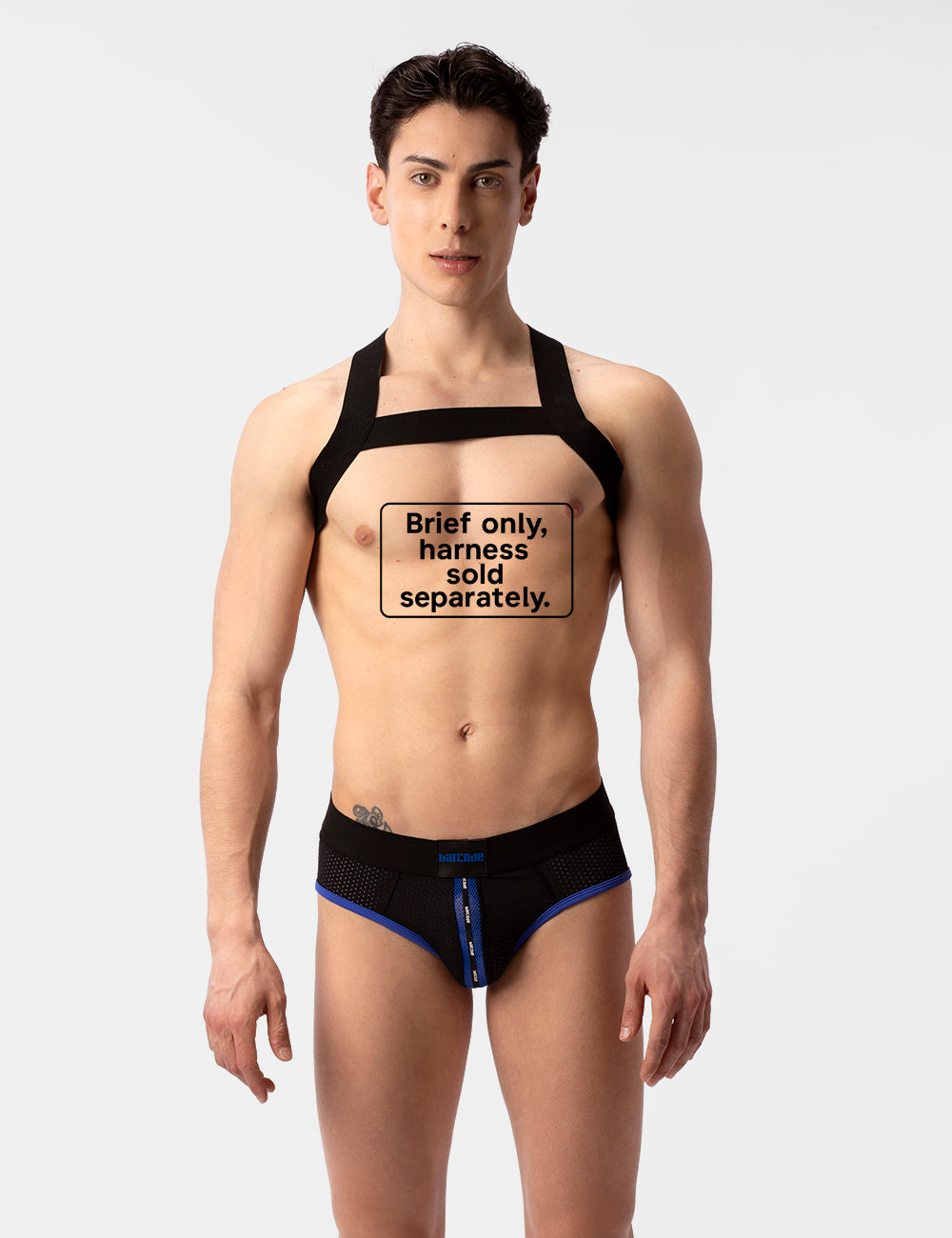 Barcode Berlin Mesh Brief Sicile Black-Blue
