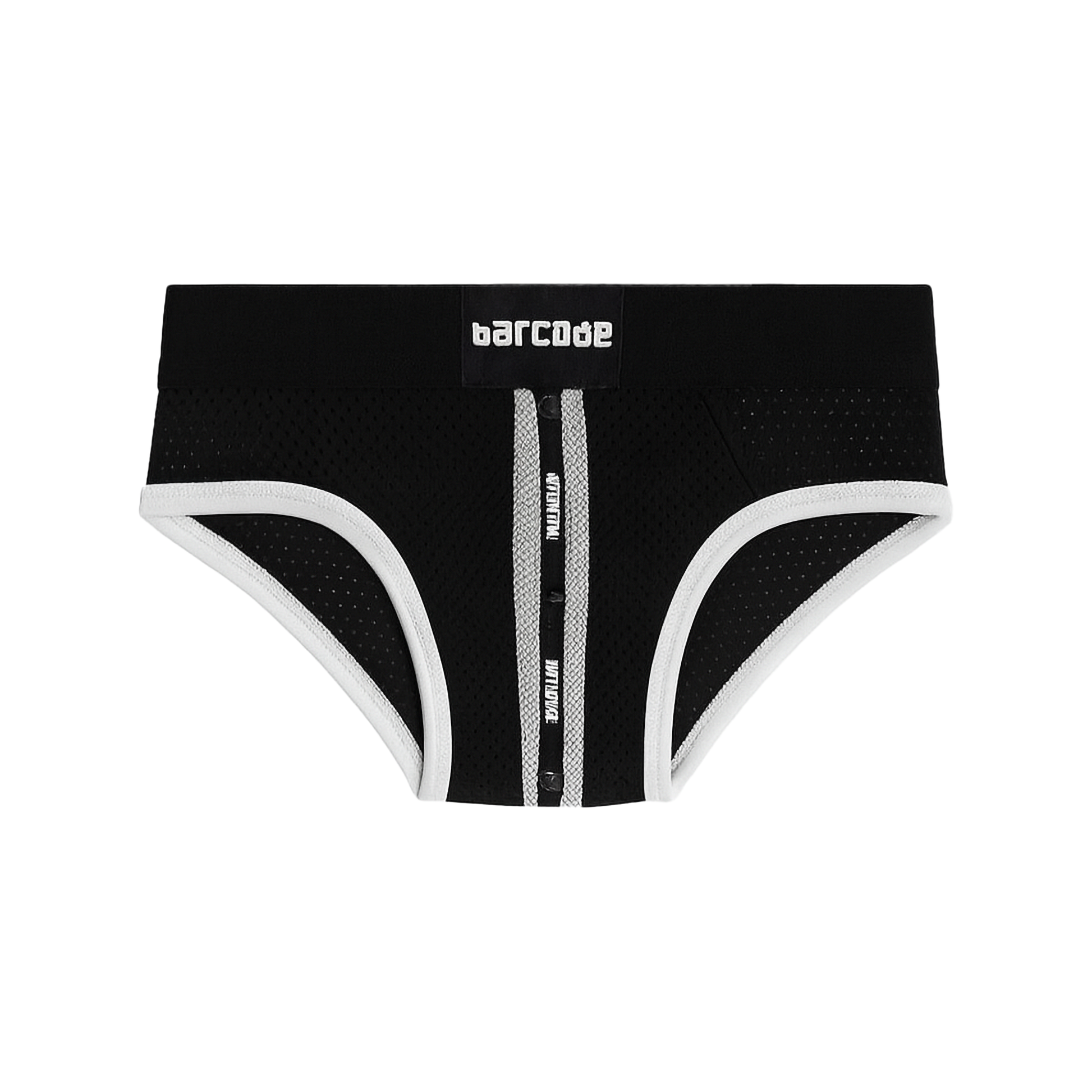 Barcode Berlin Mesh Brief Sicile Black-White