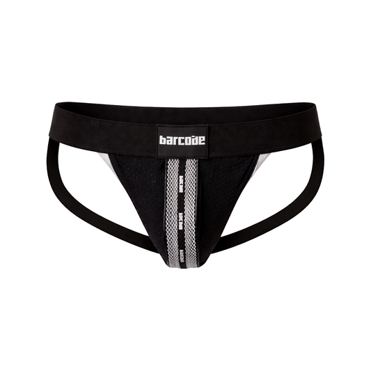 Barcode Berlin Mesh Jock Tel Black-White