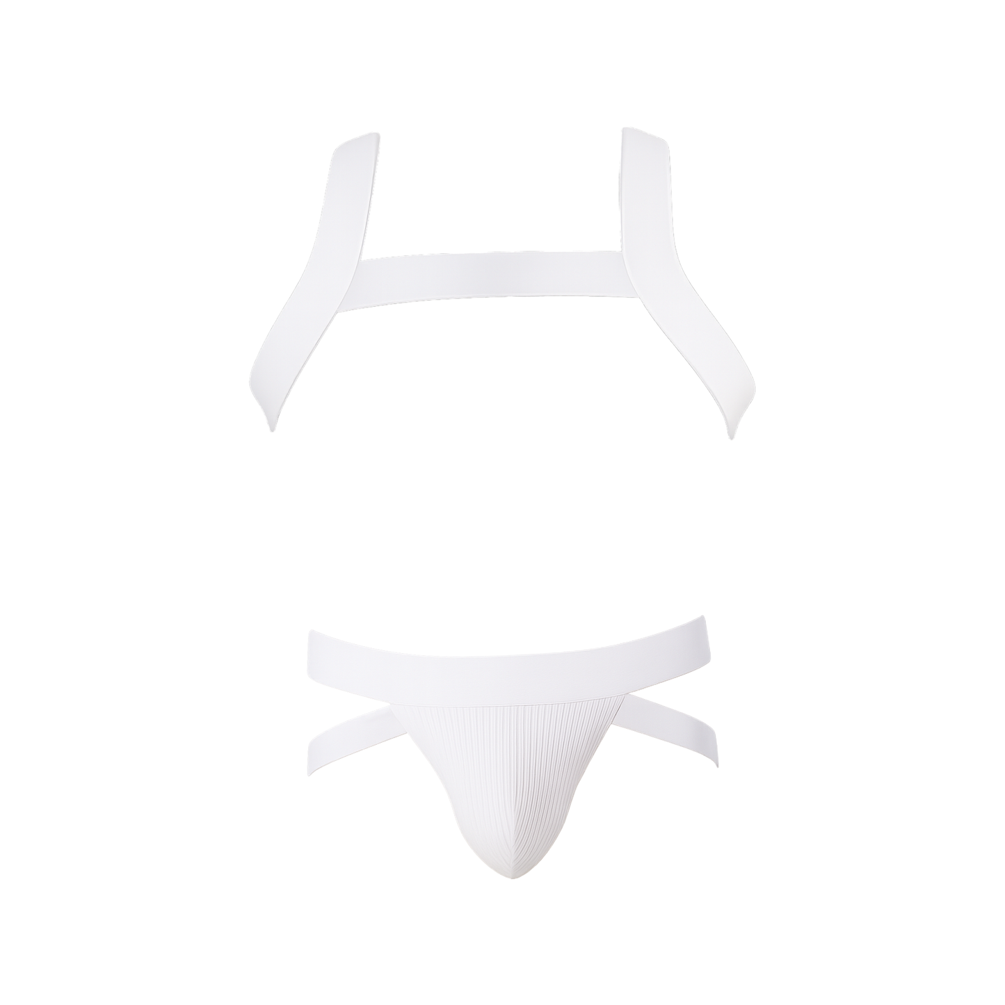 Barcode Berlin Multipack 1x Anton Jock White + Harness Matt White
