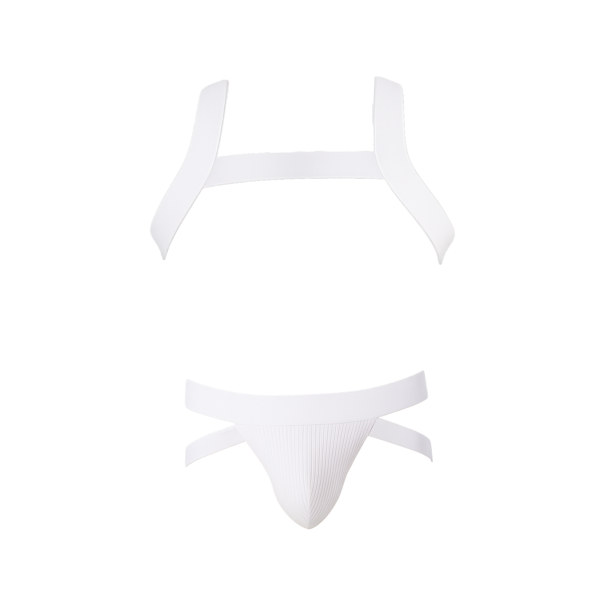 Barcode Berlin Multipack 1x Anton Jock White + Harness Matt White