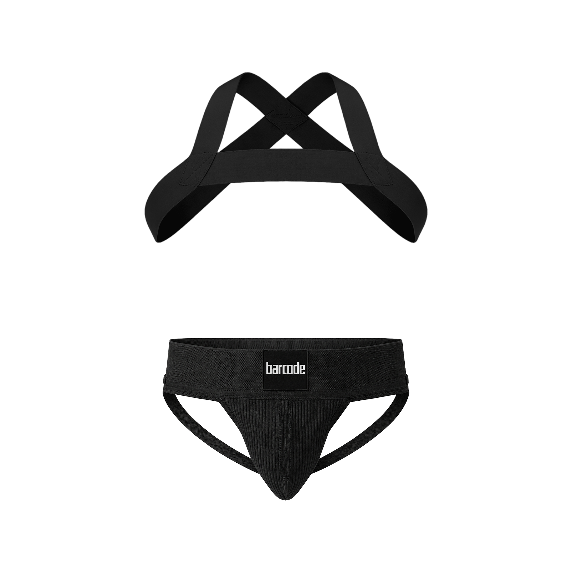 Barcode Berlin Multipack 1x Sergey Jockstrap + 1x Matt Harness Black