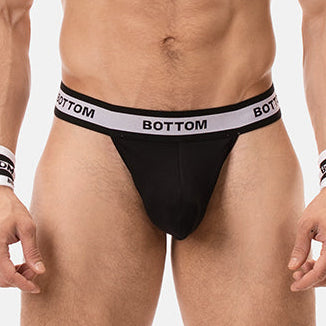 Barcode Berlin Multipack BOTTOM 1x Harness Black-White + 1x Suspender Black-White + 1x Half Socks