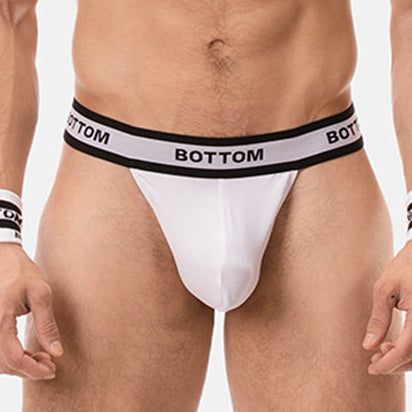 Barcode Berlin Multipack BOTTOM 1x Harness Black-White + 1x Suspender White-Black + 1x Half Socks