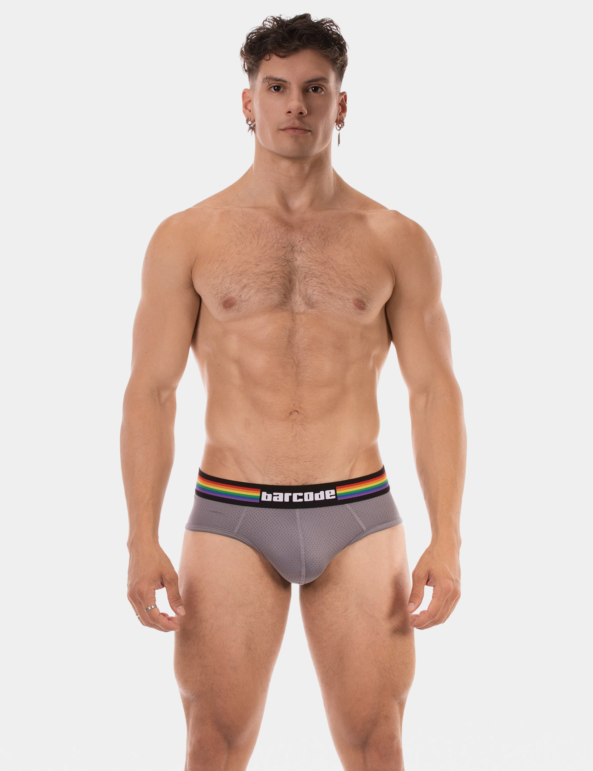Barcode Berlin Pride Brief Grey