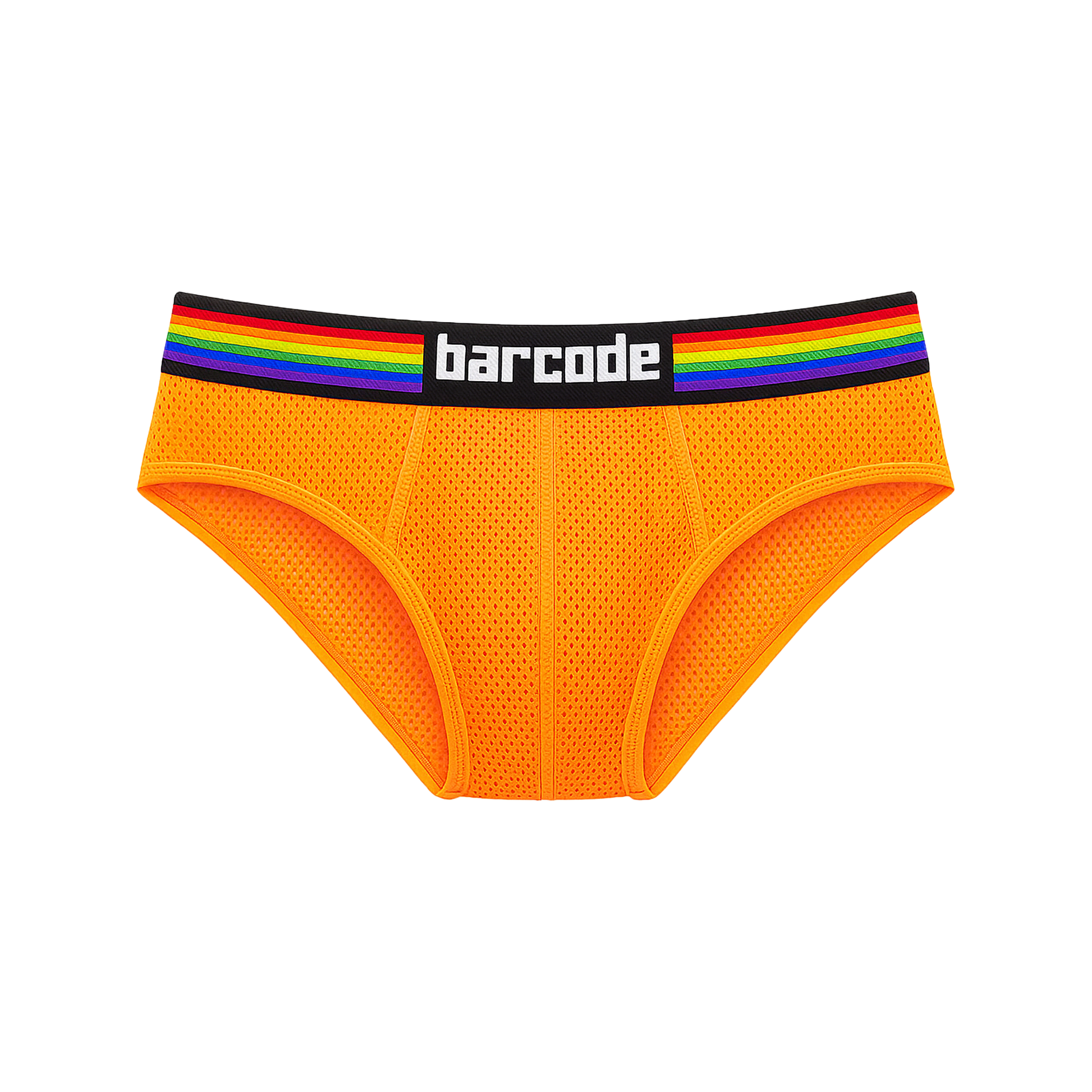 Barcode Berlin Pride Brief Neonorange