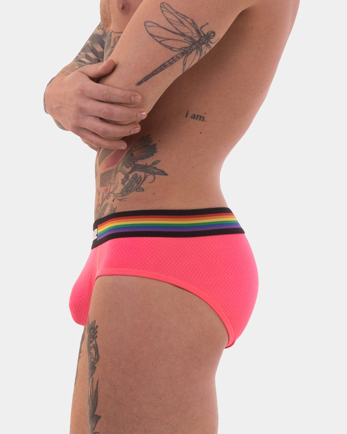 Barcode Berlin Pride Brief Neonpink