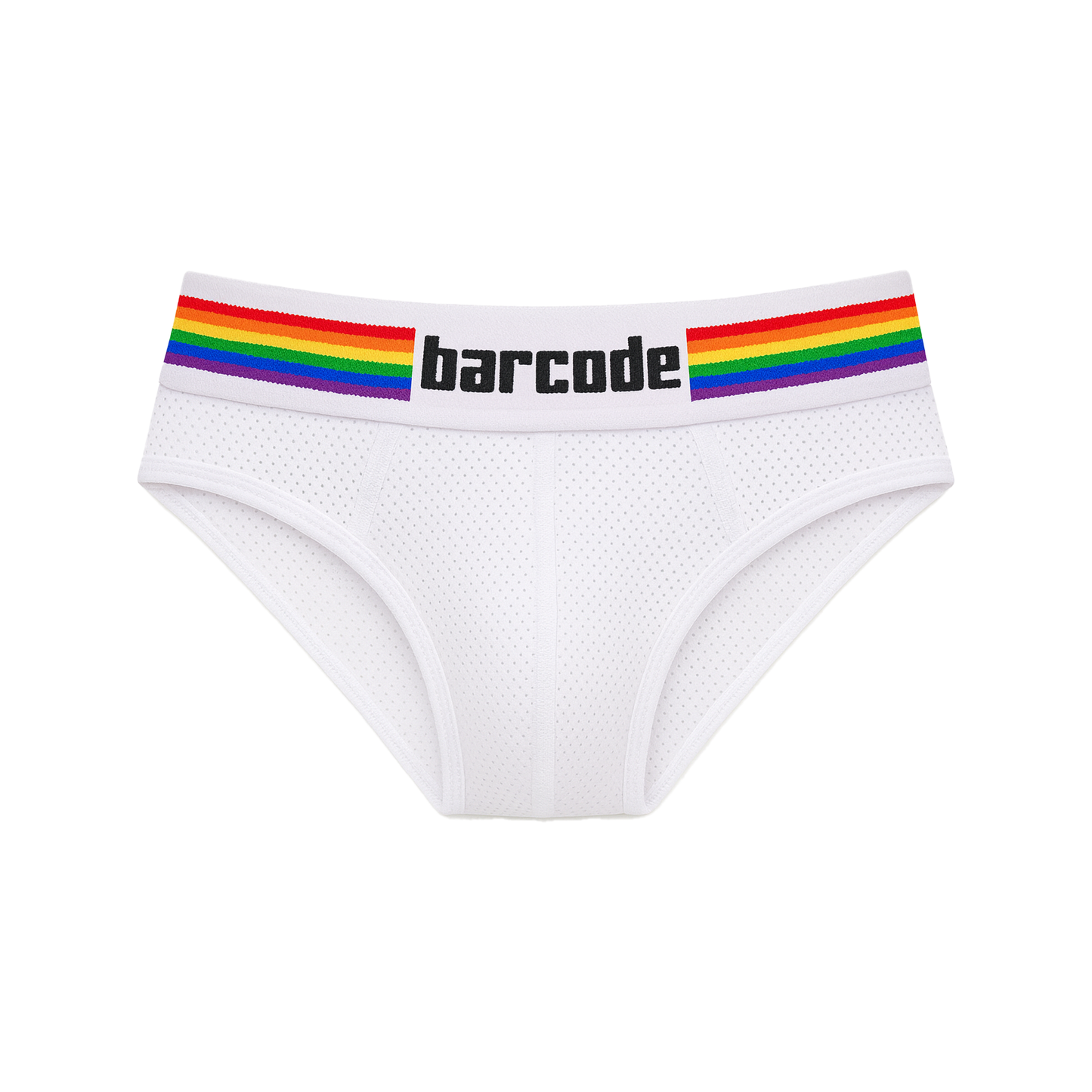 Barcode Berlin Pride Brief White