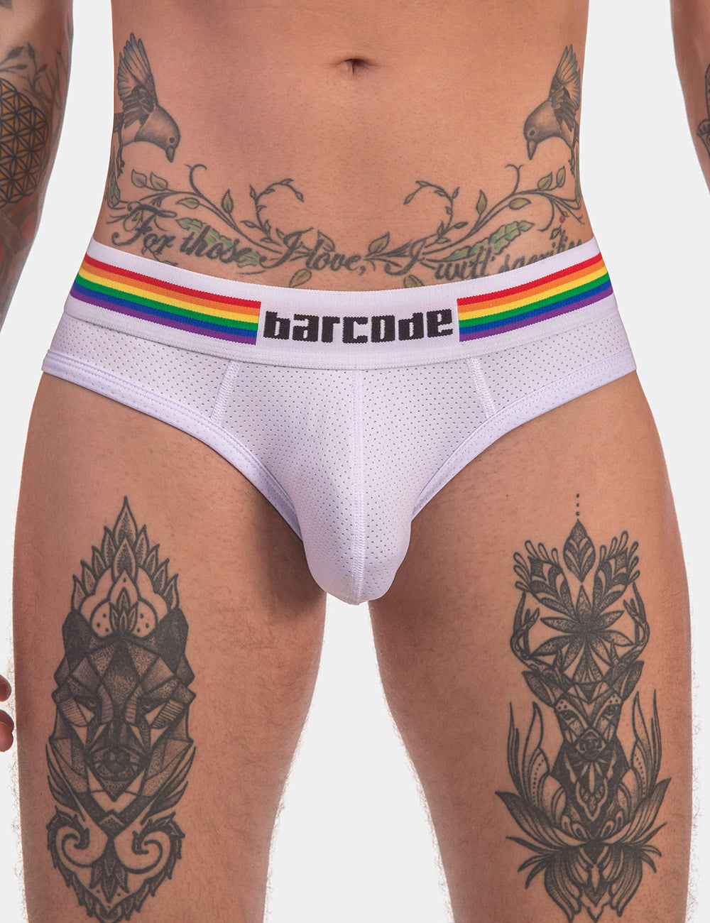 Barcode Berlin Pride Brief White