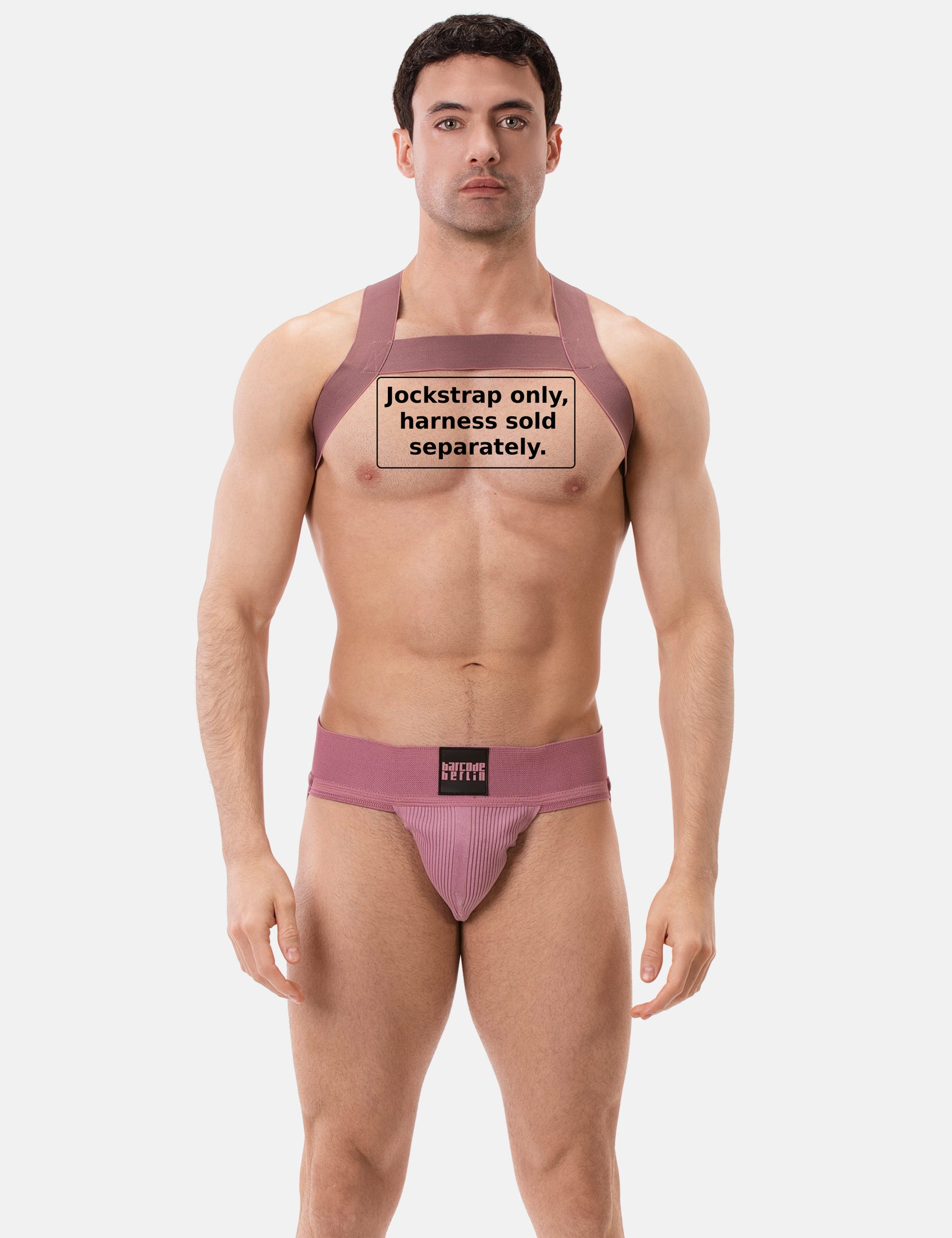Barcode Berlin Sergey Pop Jockstrap Brownishpurple