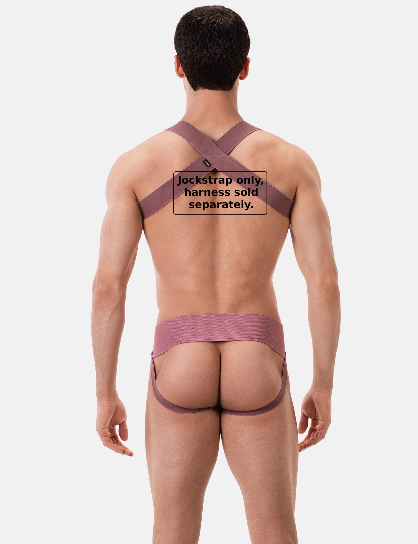 Barcode Berlin Sergey Pop Jockstrap Brownishpurple