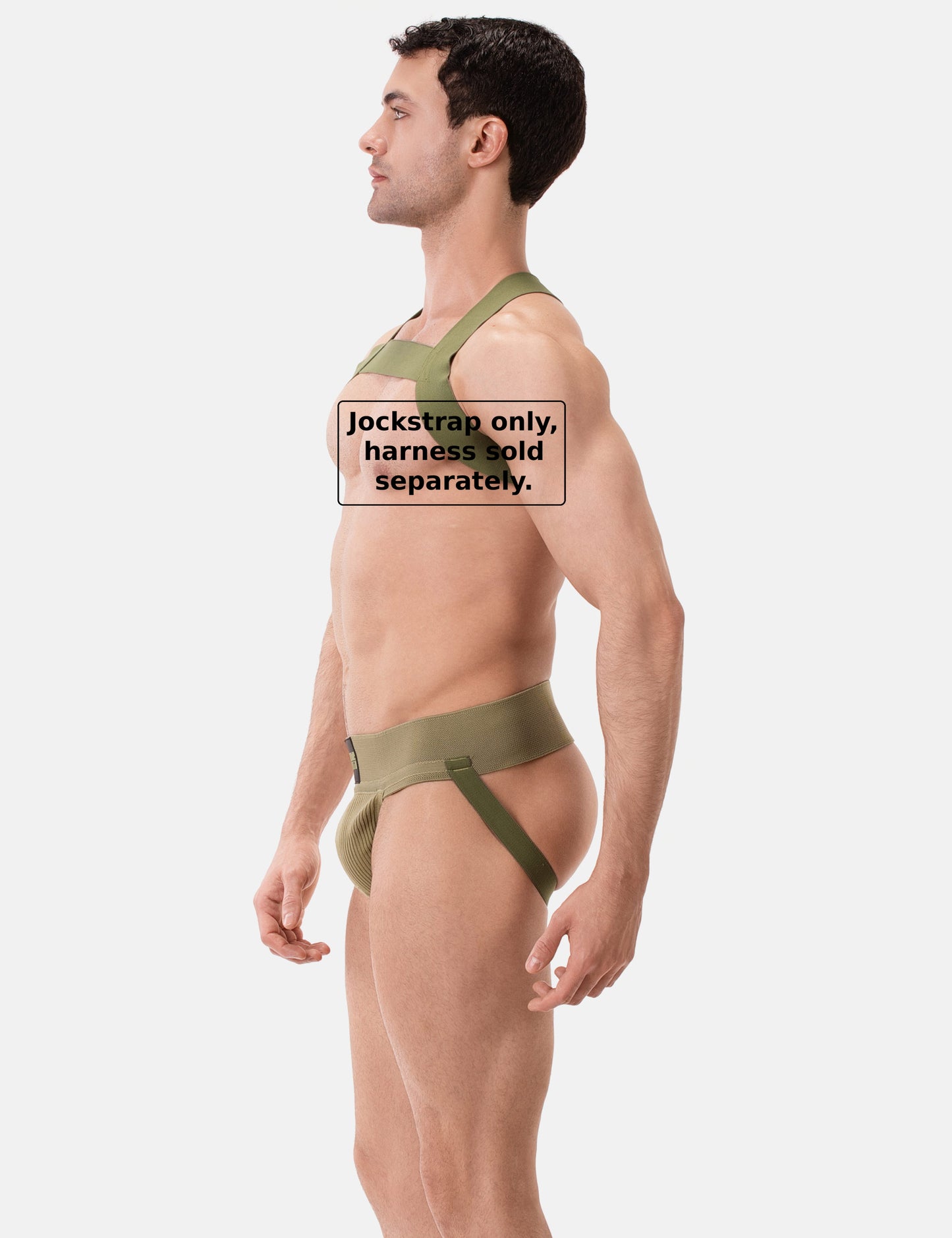 Barcode Berlin Sergey Pop Jockstrap Grasslandbeige