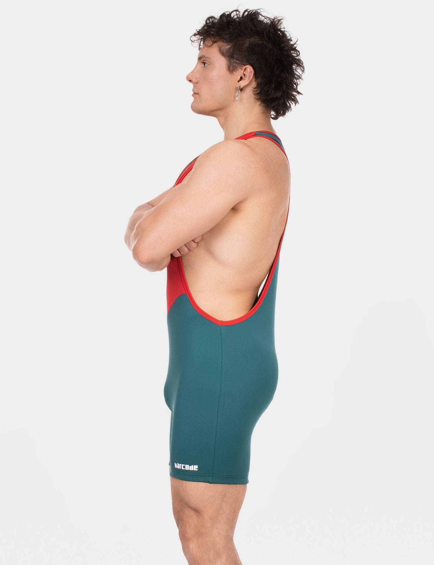 Barcode Berlin Singlet Luckenwalde Red/White/Petrol