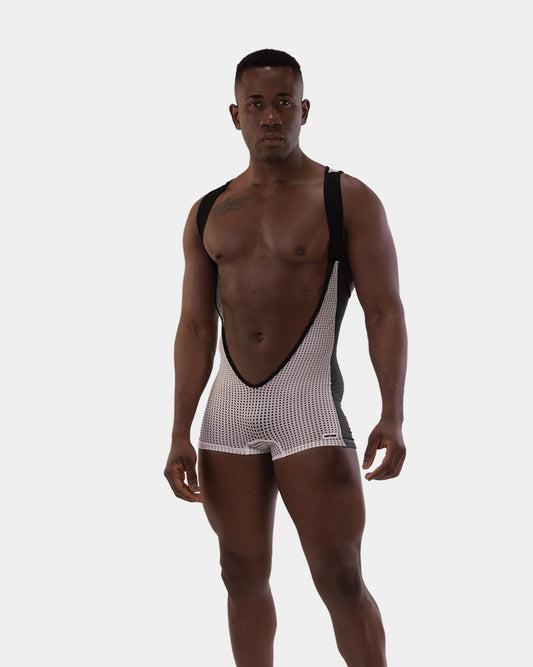 Barcode Berlin Singlet Sanke White/Black